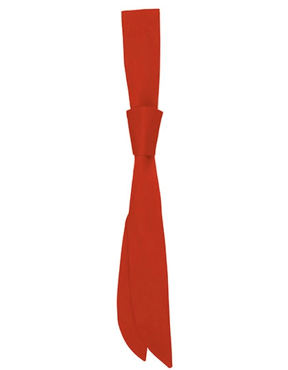 Serviceschleife zum Besticken und Bedrucken in der Farbe Red (ca. Pantone 186C) mit Ihren Logo, Schriftzug oder Motiv.