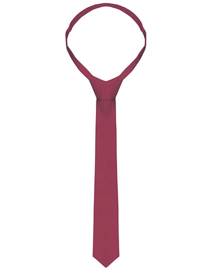 Krawatte zum Besticken und Bedrucken in der Farbe Bordeaux (ca. Pantone 209C) mit Ihren Logo, Schriftzug oder Motiv.
