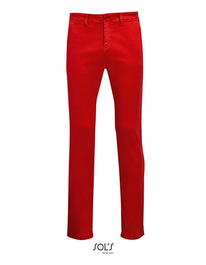 Men´s Pants Jules - Length 33 zum Besticken und Bedrucken in der Farbe Poppy Red mit Ihren Logo, Schriftzug oder Motiv.