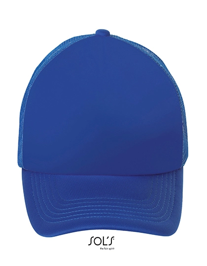Bubble Cap zum Besticken und Bedrucken in der Farbe Royal Blue mit Ihren Logo, Schriftzug oder Motiv.