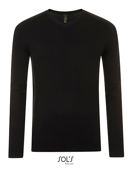 Men´s Glory Sweater zum Besticken und Bedrucken in der Farbe Black mit Ihren Logo, Schriftzug oder Motiv.