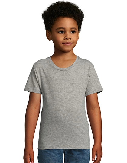 Kids´ Round Neck Short-Sleeve T-Shirt Milo zum Besticken und Bedrucken mit Ihren Logo, Schriftzug oder Motiv.