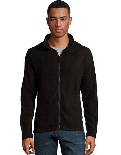 Men´s Plain Fleece Jacket Norman zum Besticken und Bedrucken mit Ihren Logo, Schriftzug oder Motiv.