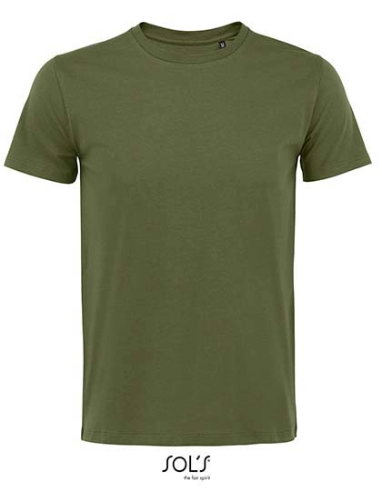 Men´s Martin T-Shirt zum Besticken und Bedrucken in der Farbe Dark Khaki mit Ihren Logo, Schriftzug oder Motiv.