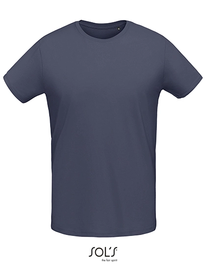 Men´s Martin T-Shirt zum Besticken und Bedrucken in der Farbe Mouse Grey (Solid) mit Ihren Logo, Schriftzug oder Motiv.