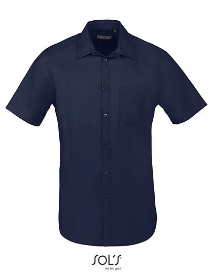 Men´s Bristol Fit Shirt zum Besticken und Bedrucken in der Farbe Dark Blue mit Ihren Logo, Schriftzug oder Motiv.