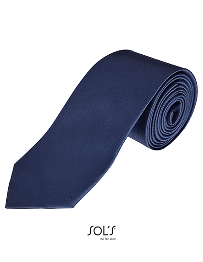 Garner Tie zum Besticken und Bedrucken in der Farbe French Navy mit Ihren Logo, Schriftzug oder Motiv.