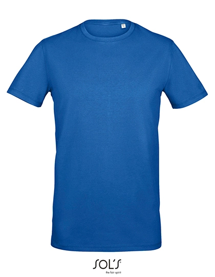 Men´s Millenium T-Shirt zum Besticken und Bedrucken in der Farbe Royal Blue mit Ihren Logo, Schriftzug oder Motiv.