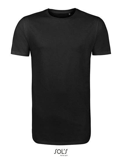 Men´s Magnum T-Shirt zum Besticken und Bedrucken in der Farbe Deep Black mit Ihren Logo, Schriftzug oder Motiv.