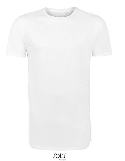 Men´s Magnum T-Shirt zum Besticken und Bedrucken in der Farbe White mit Ihren Logo, Schriftzug oder Motiv.
