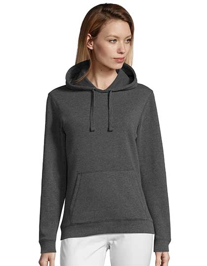 Women´s Hooded Sweatshirt Spencer zum Besticken und Bedrucken mit Ihren Logo, Schriftzug oder Motiv.