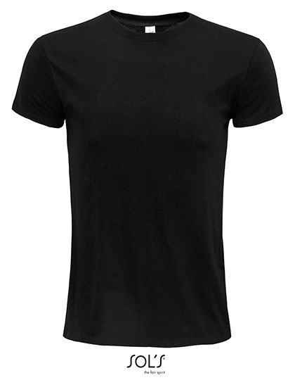 Unisex Epic T-Shirt zum Besticken und Bedrucken in der Farbe Deep Black mit Ihren Logo, Schriftzug oder Motiv.