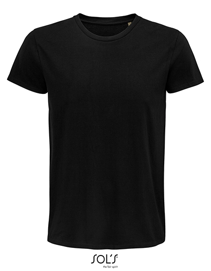 Men´s Pioneer T-Shirt zum Besticken und Bedrucken in der Farbe Deep Black mit Ihren Logo, Schriftzug oder Motiv.