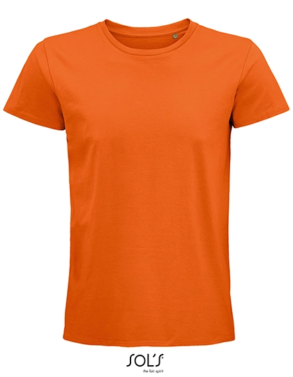 Men´s Pioneer T-Shirt zum Besticken und Bedrucken in der Farbe Orange mit Ihren Logo, Schriftzug oder Motiv.