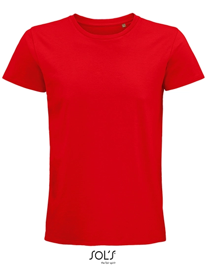 Men´s Pioneer T-Shirt zum Besticken und Bedrucken in der Farbe Red mit Ihren Logo, Schriftzug oder Motiv.