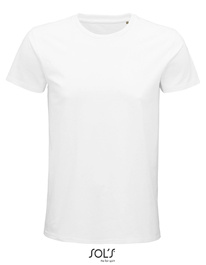 Men´s Pioneer T-Shirt zum Besticken und Bedrucken in der Farbe White mit Ihren Logo, Schriftzug oder Motiv.
