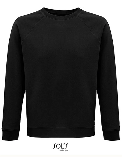 Unisex Space Sweatshirt zum Besticken und Bedrucken in der Farbe Black mit Ihren Logo, Schriftzug oder Motiv.