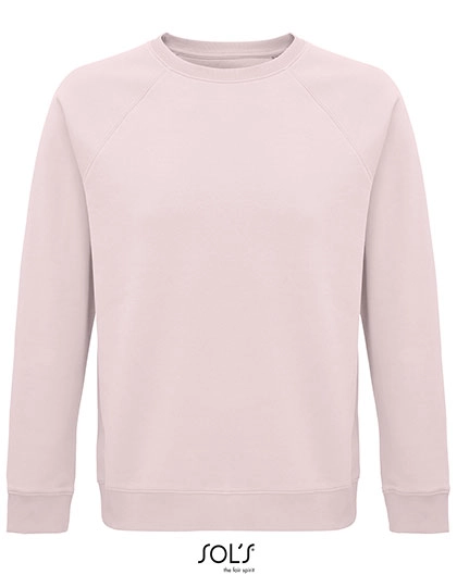 Unisex Space Sweatshirt zum Besticken und Bedrucken in der Farbe Pale Pink mit Ihren Logo, Schriftzug oder Motiv.