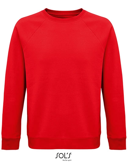 Unisex Space Sweatshirt zum Besticken und Bedrucken in der Farbe Red mit Ihren Logo, Schriftzug oder Motiv.