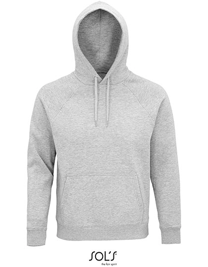 Unisex Stellar Sweatshirt zum Besticken und Bedrucken in der Farbe Grey Melange mit Ihren Logo, Schriftzug oder Motiv.