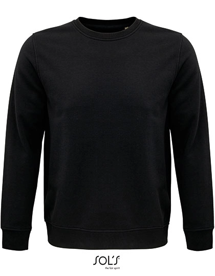 Unisex Comet Sweatshirt zum Besticken und Bedrucken in der Farbe Black mit Ihren Logo, Schriftzug oder Motiv.