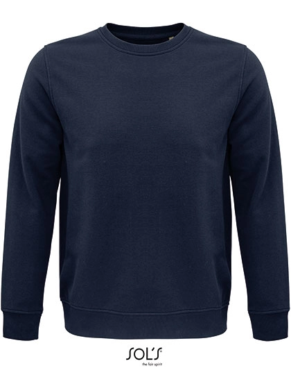 Unisex Comet Sweatshirt zum Besticken und Bedrucken in der Farbe French Navy mit Ihren Logo, Schriftzug oder Motiv.