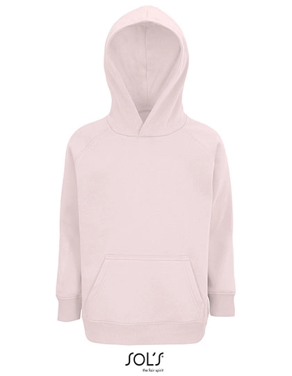 Kids´ Stellar Sweatshirt zum Besticken und Bedrucken in der Farbe Pale Pink mit Ihren Logo, Schriftzug oder Motiv.