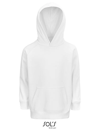 Kids´ Stellar Sweatshirt zum Besticken und Bedrucken in der Farbe White mit Ihren Logo, Schriftzug oder Motiv.