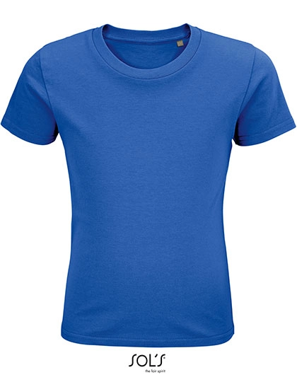 Kids´ Pioneer T-Shirt zum Besticken und Bedrucken in der Farbe Royal Blue mit Ihren Logo, Schriftzug oder Motiv.