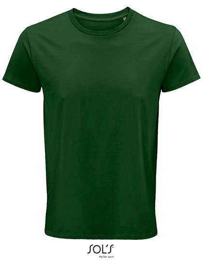 Men´s Crusader T-Shirt zum Besticken und Bedrucken in der Farbe Bottle Green mit Ihren Logo, Schriftzug oder Motiv.