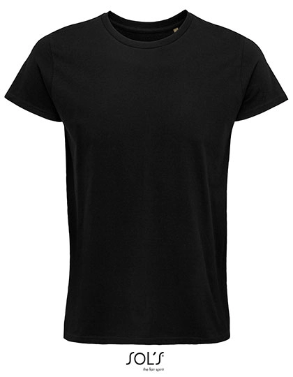 Men´s Crusader T-Shirt zum Besticken und Bedrucken in der Farbe Deep Black mit Ihren Logo, Schriftzug oder Motiv.