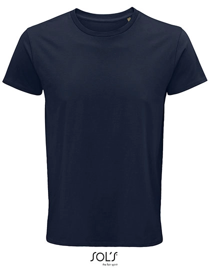 Men´s Crusader T-Shirt zum Besticken und Bedrucken in der Farbe French Navy mit Ihren Logo, Schriftzug oder Motiv.