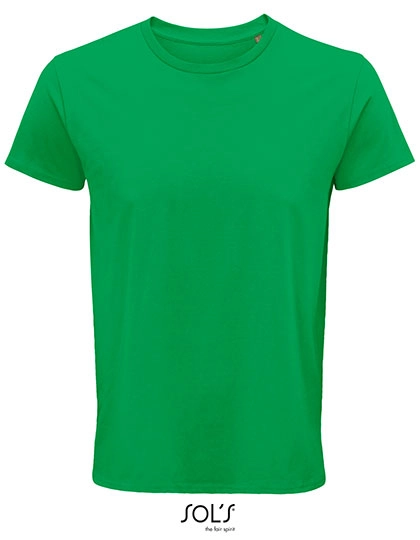 Men´s Crusader T-Shirt zum Besticken und Bedrucken in der Farbe Kelly Green mit Ihren Logo, Schriftzug oder Motiv.