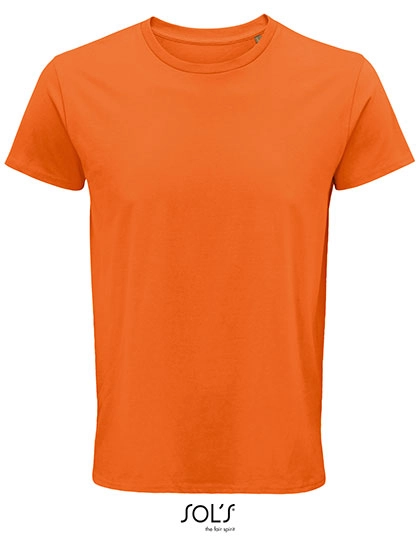 Men´s Crusader T-Shirt zum Besticken und Bedrucken in der Farbe Orange mit Ihren Logo, Schriftzug oder Motiv.