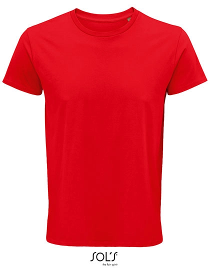 Men´s Crusader T-Shirt zum Besticken und Bedrucken in der Farbe Red mit Ihren Logo, Schriftzug oder Motiv.