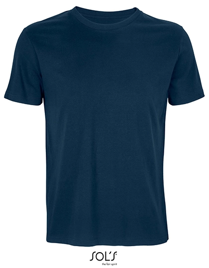 Unisex Odyssey T-Shirt zum Besticken und Bedrucken in der Farbe Navy mit Ihren Logo, Schriftzug oder Motiv.