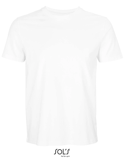 Unisex Odyssey T-Shirt zum Besticken und Bedrucken in der Farbe White mit Ihren Logo, Schriftzug oder Motiv.