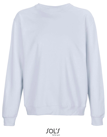 Unisex Columbia Crew Neck Sweatshirt zum Besticken und Bedrucken in der Farbe Creamy Blue mit Ihren Logo, Schriftzug oder Motiv.