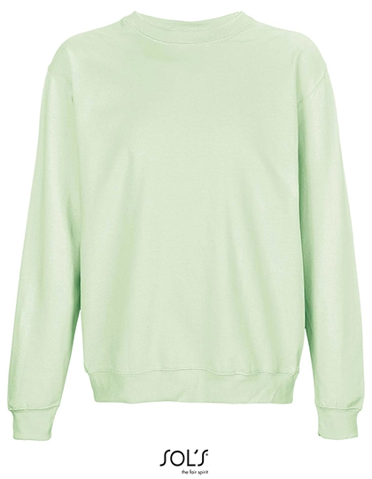 Unisex Columbia Crew Neck Sweatshirt zum Besticken und Bedrucken in der Farbe Creamy Green mit Ihren Logo, Schriftzug oder Motiv.