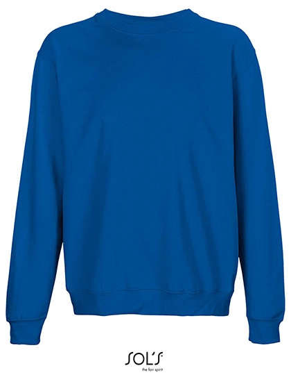Unisex Columbia Crew Neck Sweatshirt zum Besticken und Bedrucken in der Farbe Royal Blue mit Ihren Logo, Schriftzug oder Motiv.