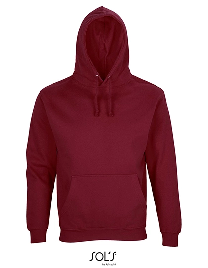 Unisex Condor Hooded Sweatshirt zum Besticken und Bedrucken in der Farbe Burgundy mit Ihren Logo, Schriftzug oder Motiv.
