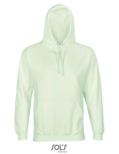 Unisex Condor Hooded Sweatshirt zum Besticken und Bedrucken in der Farbe Creamy Green mit Ihren Logo, Schriftzug oder Motiv.