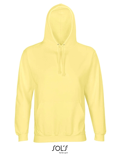 Unisex Condor Hooded Sweatshirt zum Besticken und Bedrucken in der Farbe Light Yellow mit Ihren Logo, Schriftzug oder Motiv.