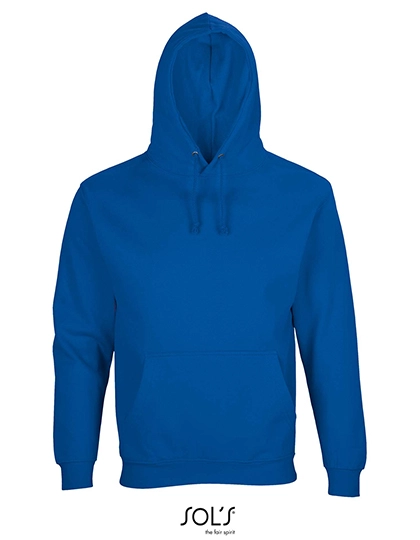 Unisex Condor Hooded Sweatshirt zum Besticken und Bedrucken in der Farbe Royal Blue mit Ihren Logo, Schriftzug oder Motiv.