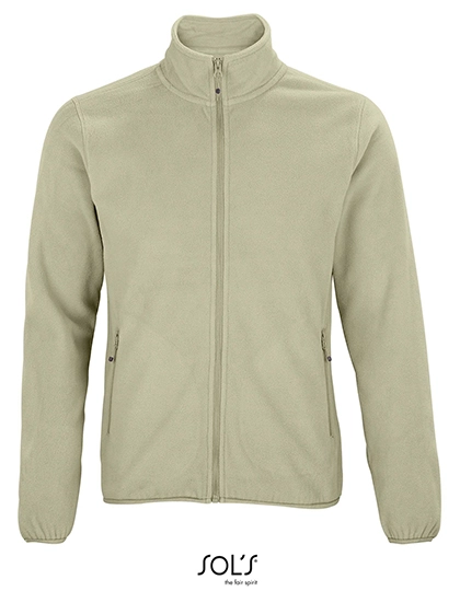 Men´s Factor Zipped Fleece Jacket zum Besticken und Bedrucken in der Farbe Rope mit Ihren Logo, Schriftzug oder Motiv.