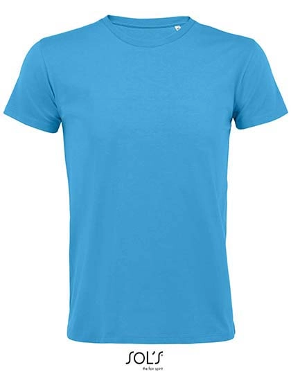 Regent Fit T-Shirt zum Besticken und Bedrucken in der Farbe Aqua mit Ihren Logo, Schriftzug oder Motiv.