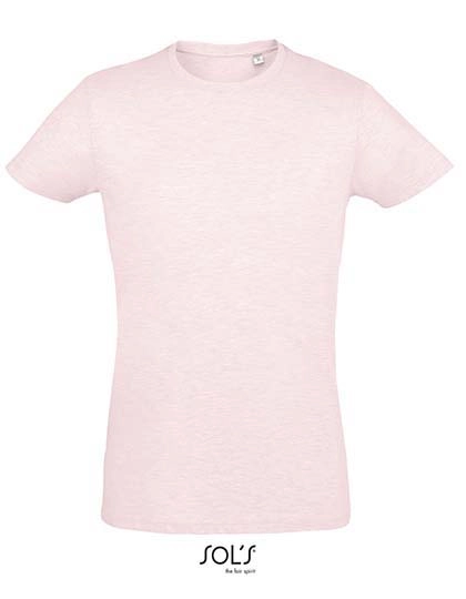 Regent Fit T-Shirt zum Besticken und Bedrucken in der Farbe Heather Pink mit Ihren Logo, Schriftzug oder Motiv.