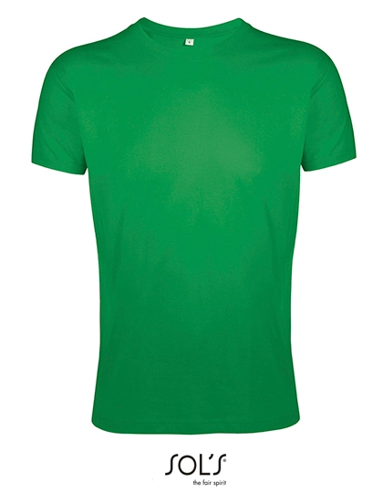 Regent Fit T-Shirt zum Besticken und Bedrucken in der Farbe Kelly Green mit Ihren Logo, Schriftzug oder Motiv.