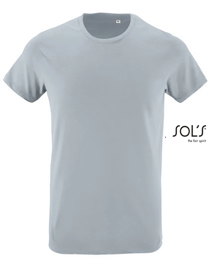 Regent Fit T-Shirt zum Besticken und Bedrucken in der Farbe Pure Grey mit Ihren Logo, Schriftzug oder Motiv.