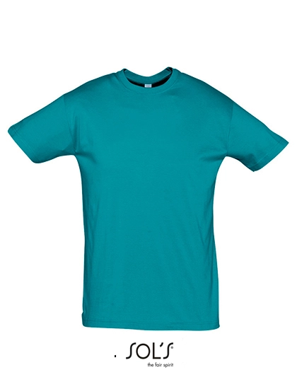 Regent T-Shirt 150 zum Besticken und Bedrucken in der Farbe Duck Blue mit Ihren Logo, Schriftzug oder Motiv.